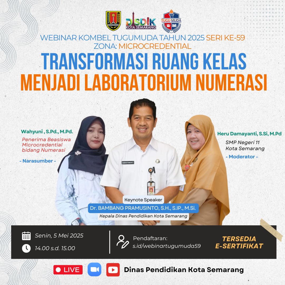 WEBINAR KOMUNITAS BELAJAR TUGUMUDA SERI KE-59